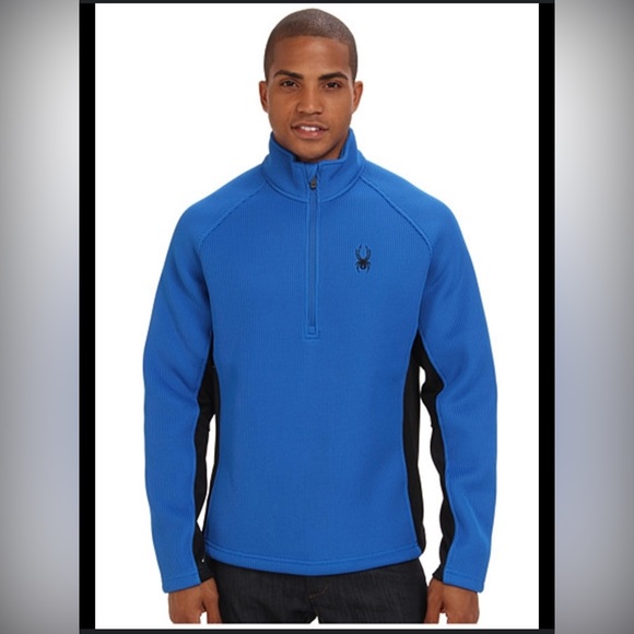 Mens Spyder Quarter Zip - Picture 1 of 5